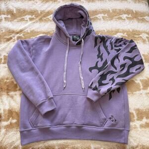 Steady Hands Sasuke Curse Mark Hoodie Purple Black Size XS Fits M